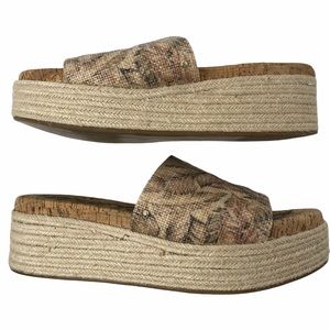 Sam Edelman Print Platform Sandals